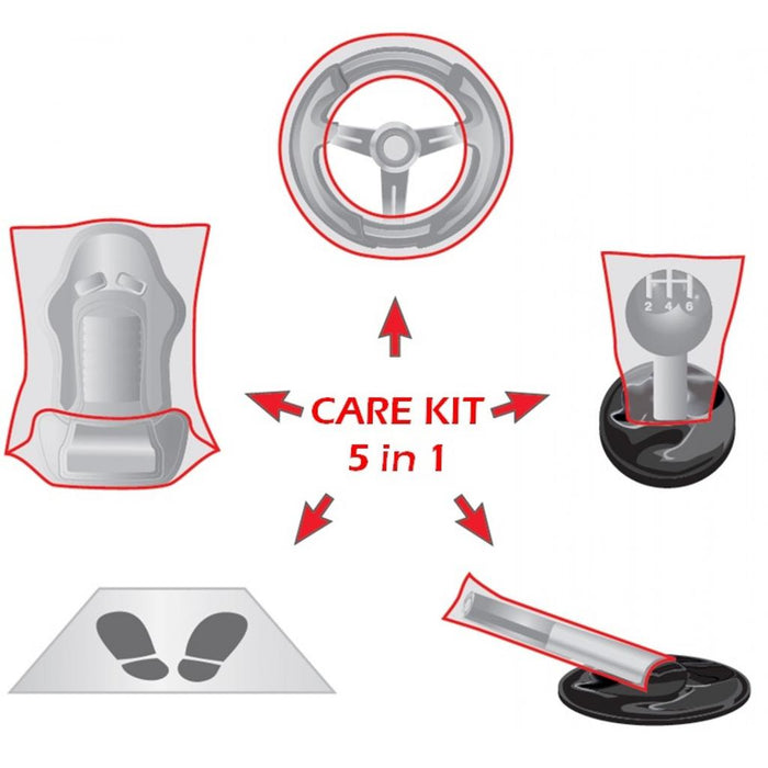 CLEAN CAR KIT hoesjes