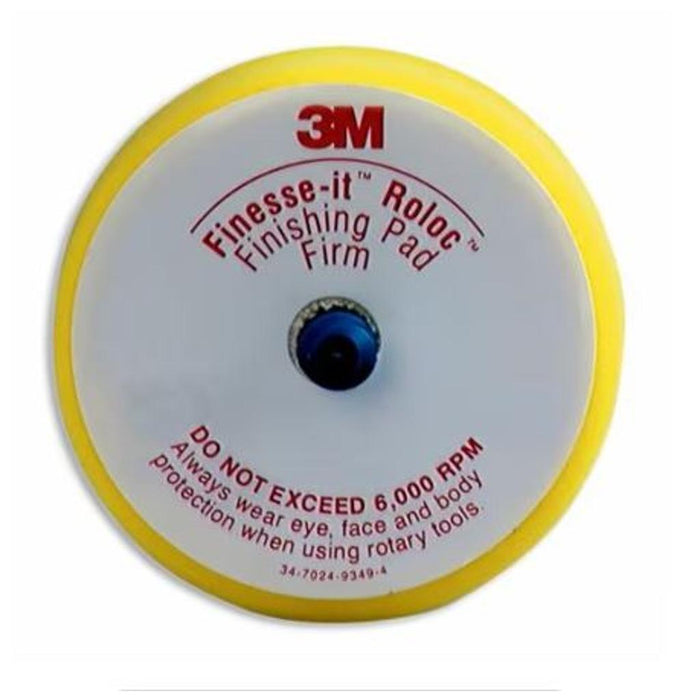 3M 14736 FINESSE-IT ROLOC FINISHING STEUNPAD Ø75mm