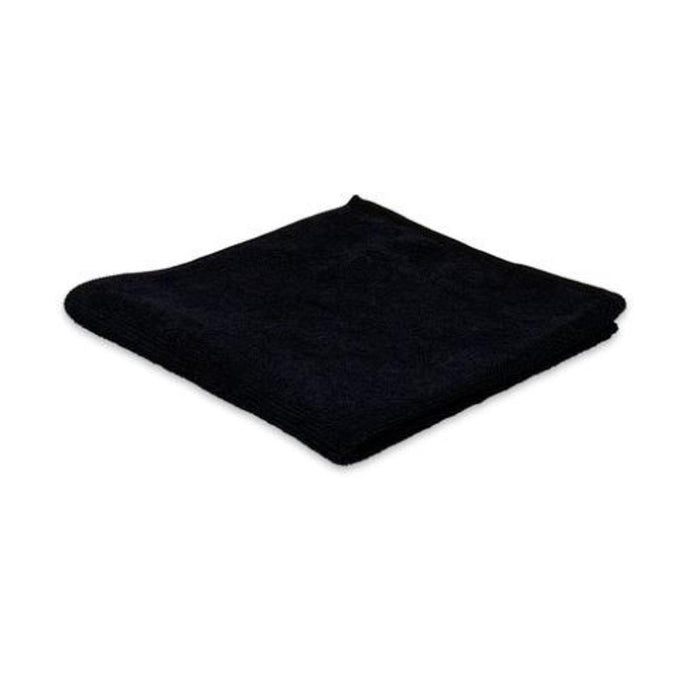 MICROVEZELDOEK SOFT ZWART 300GR 40X40CM - 1 STUK