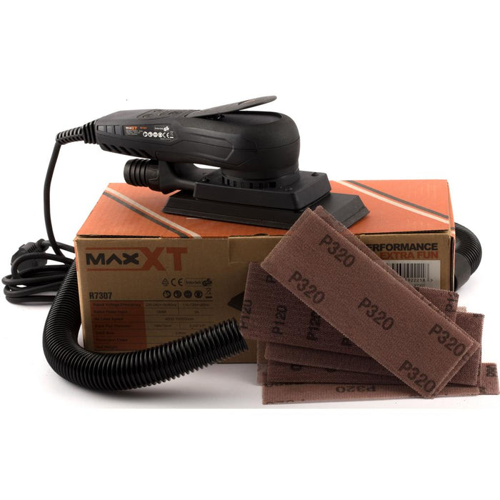 MaxXT R7307 BORSTELLOZE ORBITALE SCHUURMACHINE 3.0MM 198x70mm - 350W